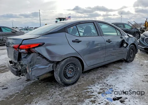 2021 Nissan Versa S из США, поврежденный, VIN 3N1CN8DV0ML853089